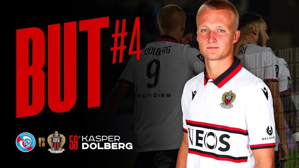 But #4 : Kasper Dolberg vs Strasbourg (59')