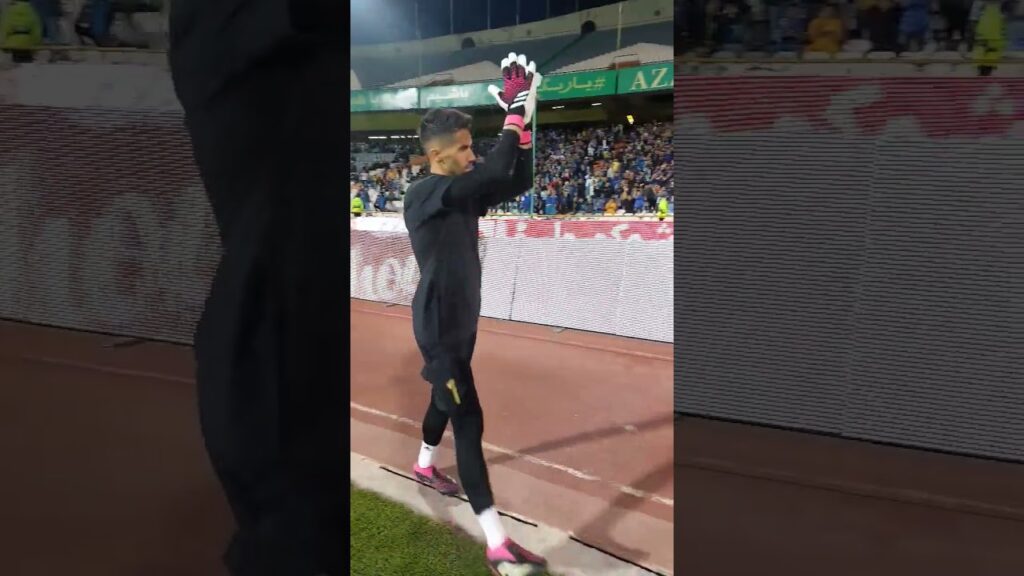 تشکر سید حسین حسینی از تماشاگران استقلال