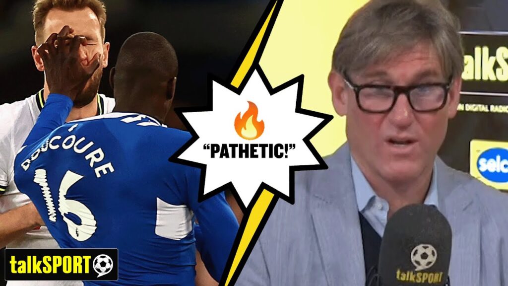 "IT'S PATHETIC!" 😠 Simon Jordan SLAMS Harry Kane for the way he went down vs Everton! 🔥