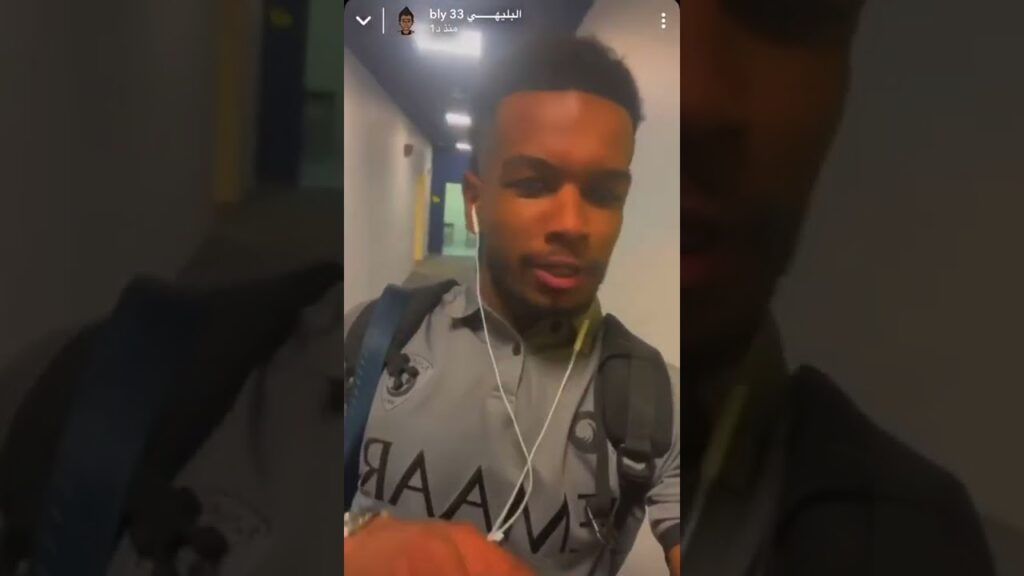 ‏ علي البليهي :نشوفك يا مرسول بارك الموسم الجاي. 😂💙