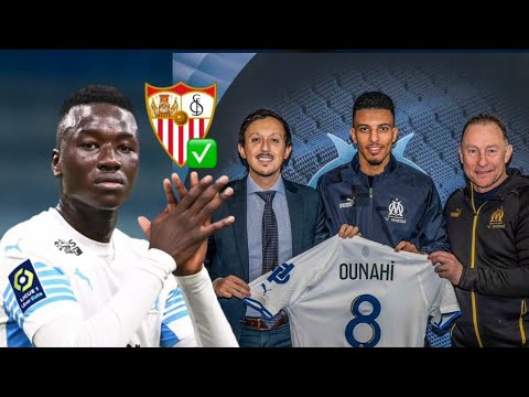 Le jour de l'arrivée de PAPE GUEYE au FC Séville est connu :  Marseille signe l'une des révélation
