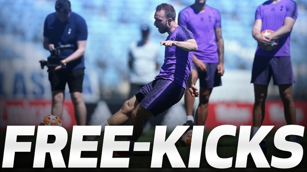 FREE-KICK PRACTICE | Ft. Kane, Dier, Eriksen, Lamela, Lucas & Trippier