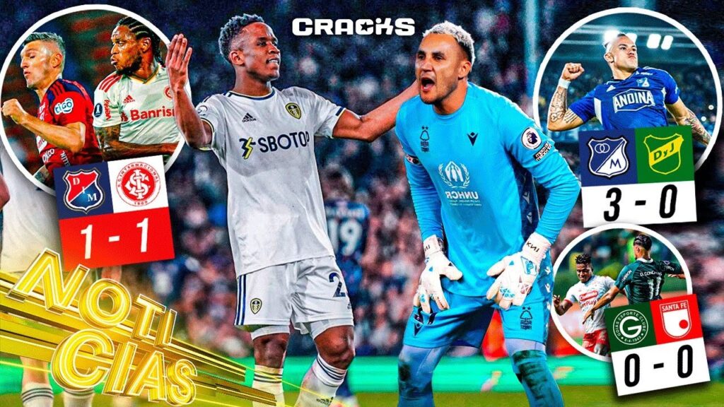 GOLAZO de SINISTERRA a KEYLOR NAVAS | MILLONARIOS GOLEA (3-0) | DIM empata (1-1) | SANTA FE empata