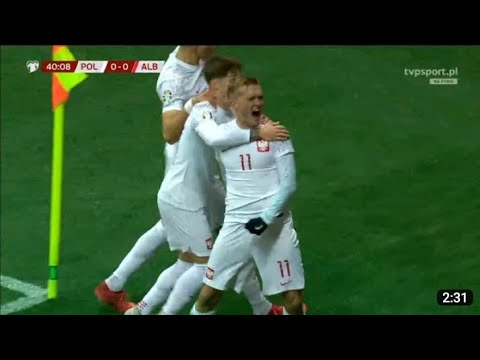Karol Swiderski goal | Poland vs Albania | Euro 2024 Qualifications