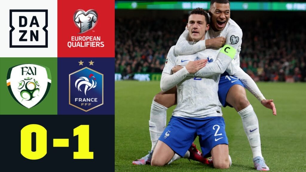 Pavard-Kracher weckt WM-Erinnerungen: Irland - Frankreich 0:1 | European Qualifiers | DAZN