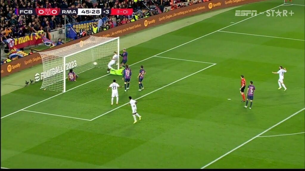 Vinícius Júnior Goal | Barcelona vs Real Madrid 0-1 | Highlights | Copa del Rey 22/23