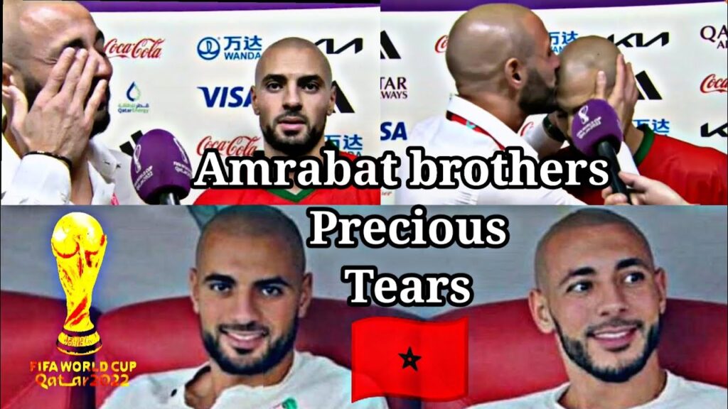 Sofyan & Noureddine Amrabat Interview  in Tears in Qatar world cup