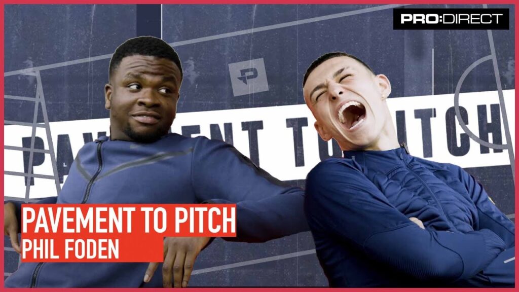 MICHAEL DAPAAH ft.PHIL FODEN | PAVEMENT TO PITCH