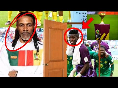 rigobert song  ouvre la porte André onana. coupe d'Afrique 2024