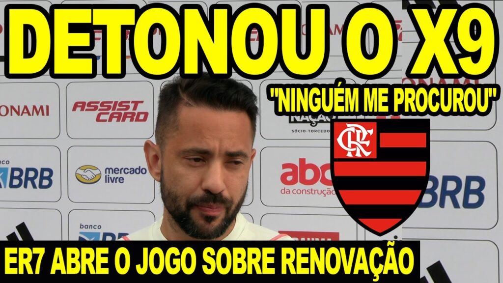 EVERTON RIBEIRO DETONA X9 DO FLAMENGO! ABRE O JOGO E FALA SOBRE RENOVAÇÃO: "NINGUÉM ME PROCUROU"