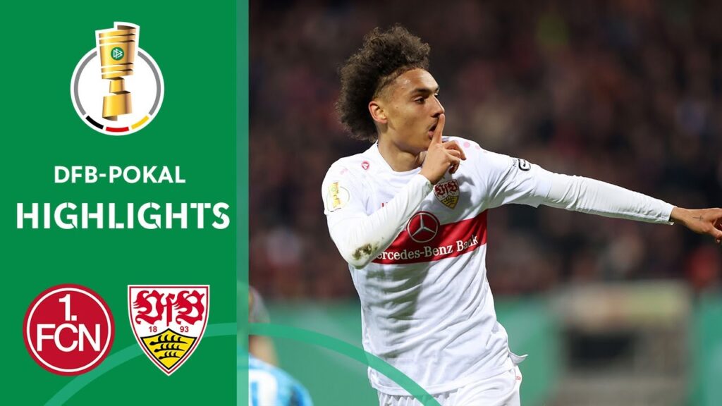 Joker Goal Saves VfB! | 1. FC Nürnberg vs. VfB Stuttgart 0-1 | Highlights | DFB-Pokal Quarter-Finals