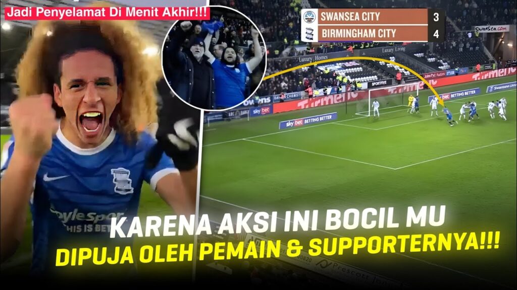 BOCIL MAN UTD JADI PENYELAMAT TIM ‼️ Lihat Cara Hannibal Mejbri Selamatkan Birmingham Di Injury Time