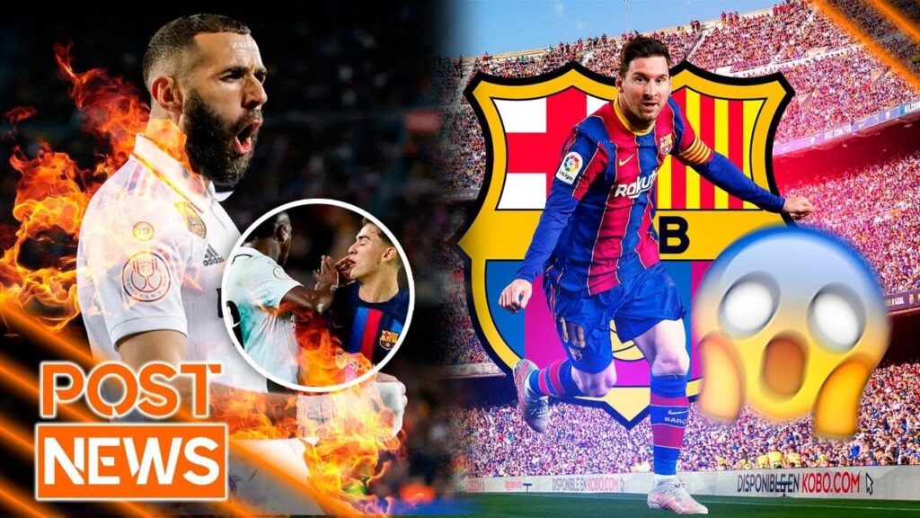 ¡TENSIÓN en el CLÁSICO! | ENCONTRONAZO GAVI-VINICIUS | EL GESTO del CAMP NOU con MESSI