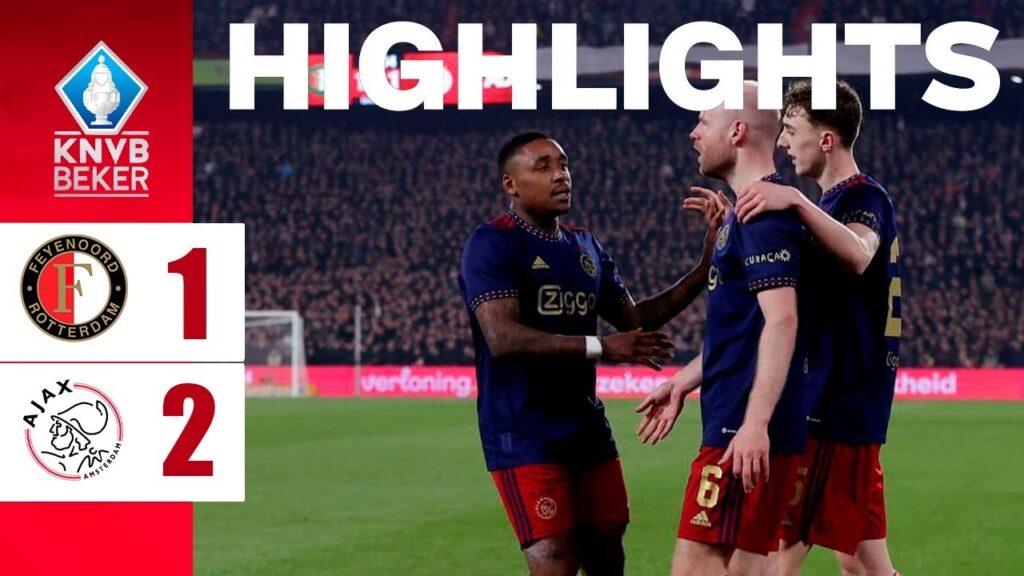 Dušan Tadić Goal | Feyenoord vs Ajax 1-2 | All Goals & Highlights | KNVB Beker 2022/23