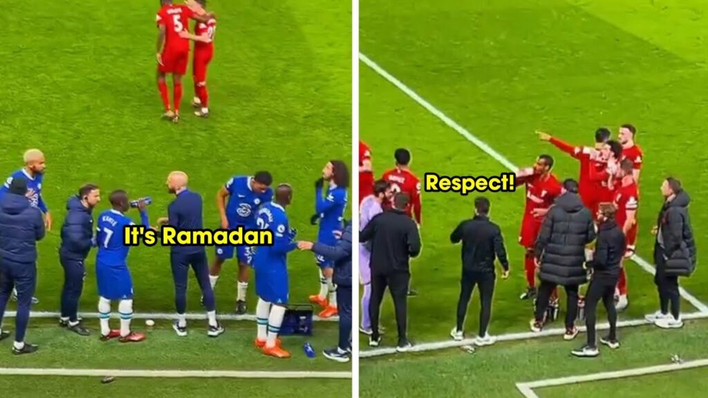 Ref paused a match for Kante, Salah, Koulibaly, Konate and Fofana to break fasting