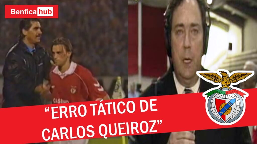 O "ERRO TÁTICO DE CARLOS QUEIROZ" QUE DEU O TÍTULO AO BENFICA | SPORTING 3x6 BENFICA (1993/1994)