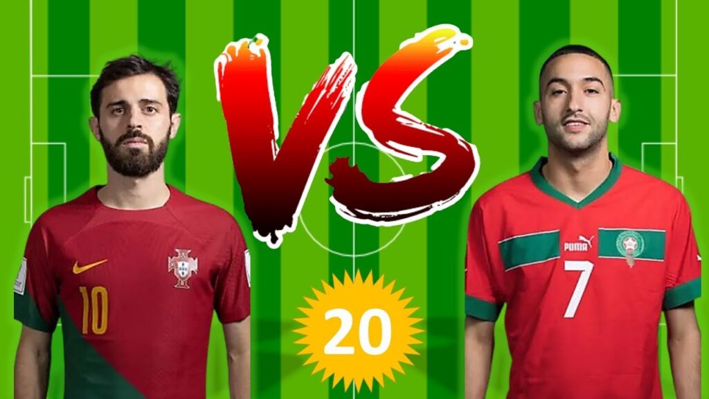 Bernardo silva Portugal VS Hakim Ziyech Morocco