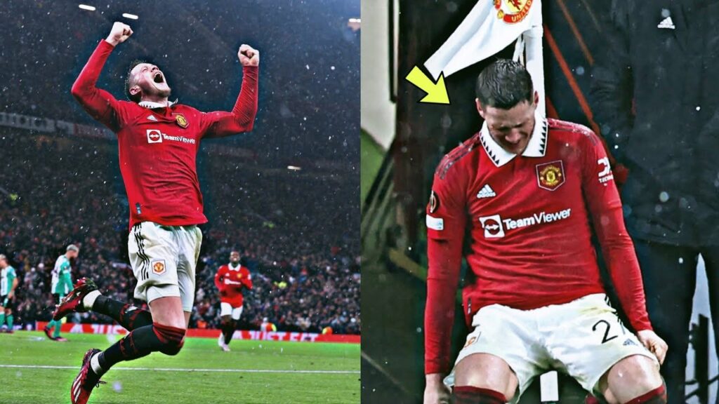 Wout Weghorst Gets Emotional After Scoring his First Goal At Old Trafford Manchester United Wout Weghorst Gets Emotional After Scoring his First Goal At Old Trafford Manchester United