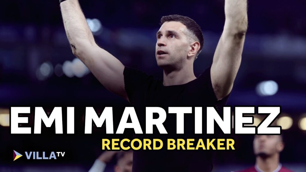 RECORD BREAKER | Emi Martínez breaks Villa's clean sheet record