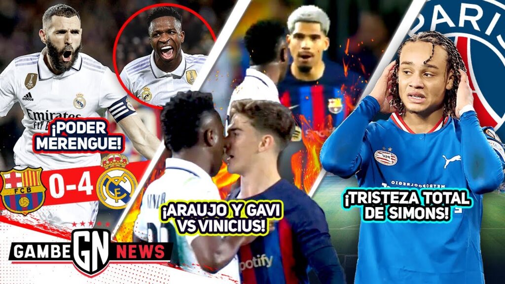 ¡VINICIUS y BENZEMA DESTROZARON a BARÇA!😱|¡ARAUJO y GAVI EXPLOTAN!😡|Triste PROBLEMA de XAVI SIMONS ¡VINICIUS y BENZEMA DESTROZARON a BARÇA!😱|¡ARAUJO y GAVI EXPLOTAN!😡|Triste PROBLEMA de XAVI SIMONS