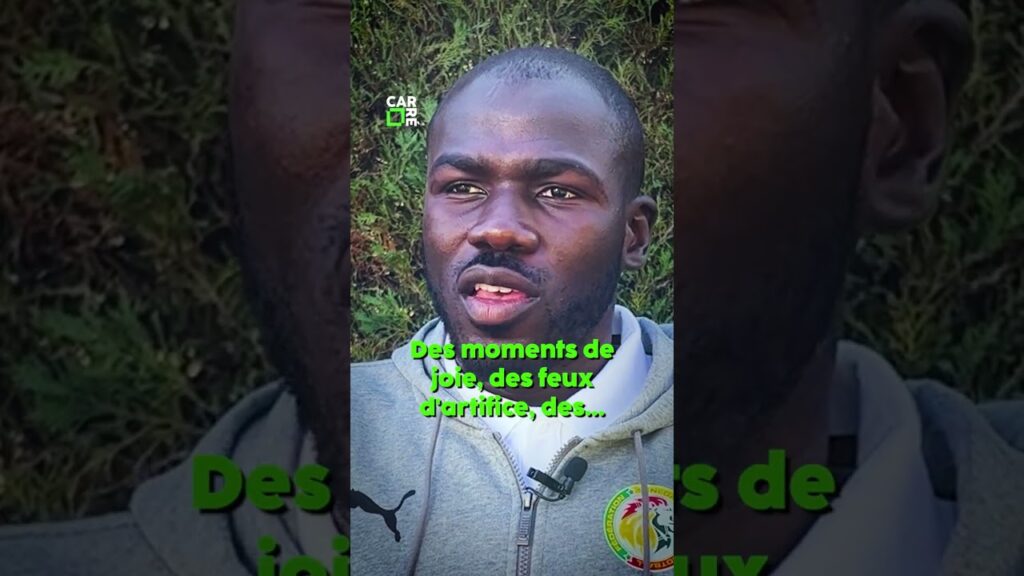 L'émotion de tout un peuple racontée par KALIDOU KOULIBALY !!