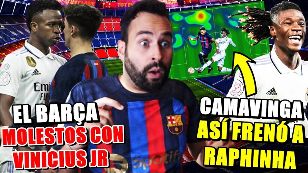 💥El VESTUARIO del BARÇA MOLESTO con VINICIUS - CAMAVINGA FRENÓ a RAPHINHA ¡Las RAZONES!