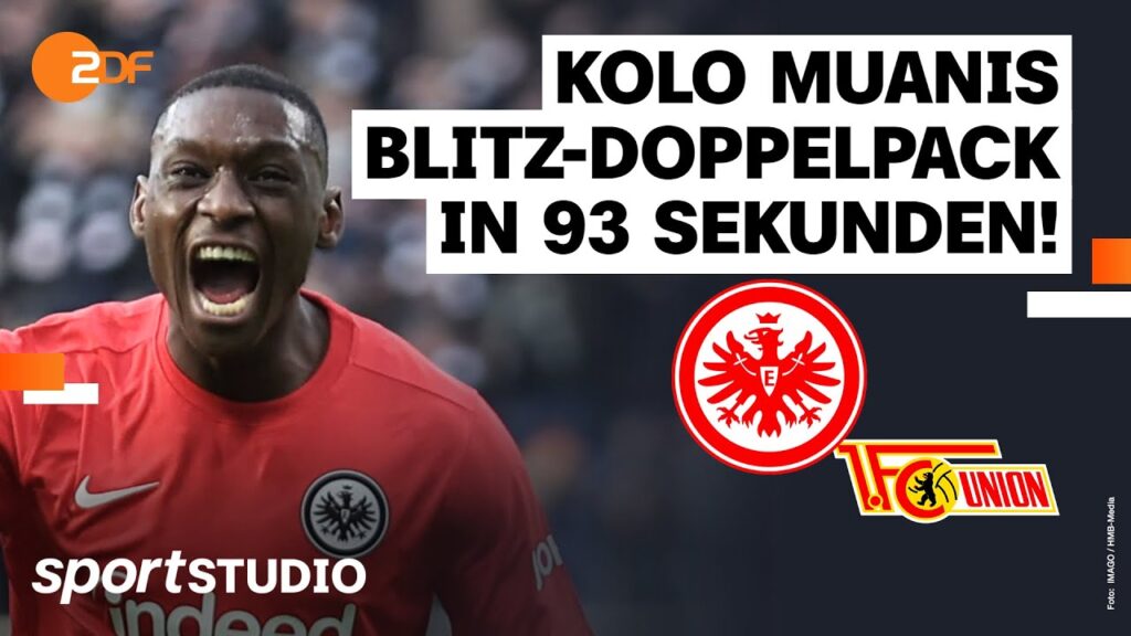 Eintracht Frankfurt – 1. FC Union Berlin | DFB-Pokal, Viertelfinale 2022/23 | sportstudio