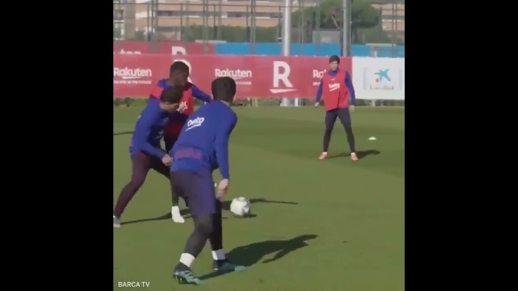 That time Ousmane Dembele destroyed half the Barcelona team in training… 😲😲 | #Shorts That time Ousmane Dembele destroyed half the Barcelona team in training… 😲😲 | #Shorts
