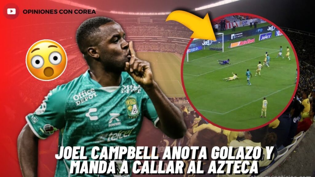 LOCURA! TICO JOEL CAMPBELL ANOTA TREMENDO GOLAZO AL AMÉRICA Y CALLÓ A TODO EL ESTADIO AZTECA😱