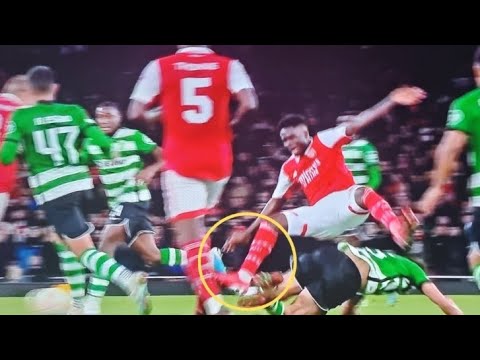 Manuel Ugarte:The man who tried to kill Saka in the Europa League: Insane Skills and Tackles in 2023