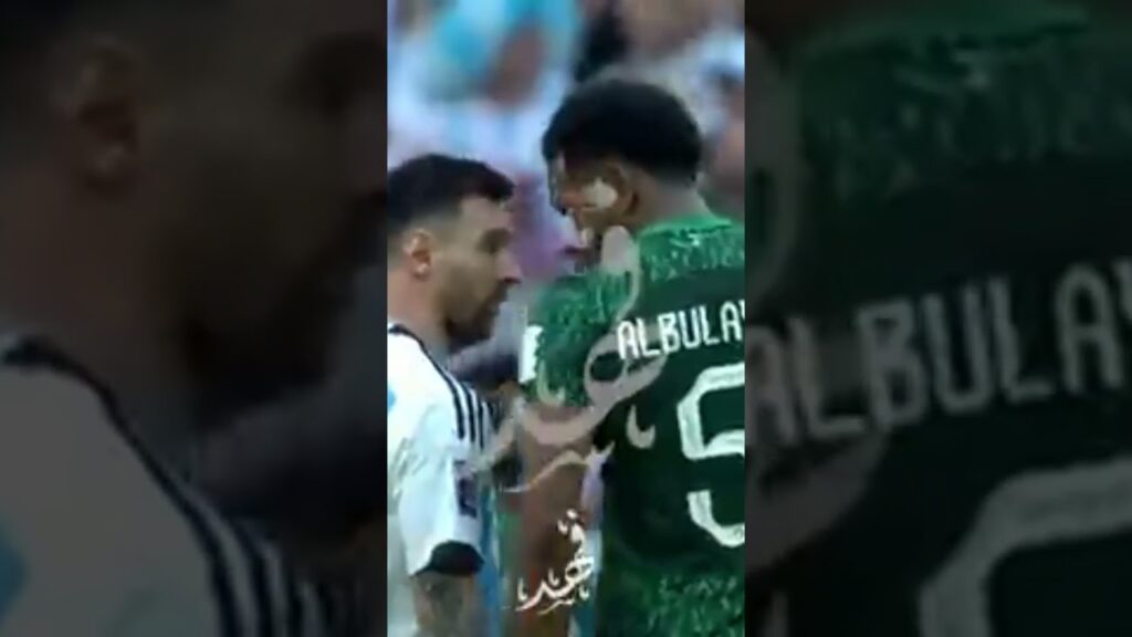 البلیهی بعد از گل زیبای الدوسری به لیونل‌ مسی میگه اگه لباسش رو میخوای بگو برم برات بگیرم ازش.