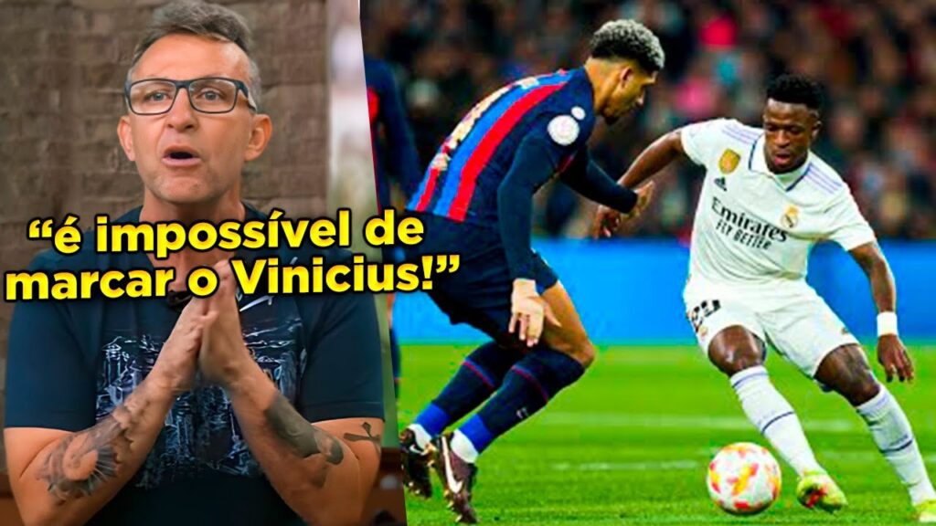 VINI NÃO PARA DE DAR SHOW!! NETO REAGIU A PARTIDA ABSURDA DE VINI JR. VS BARCELONA!!