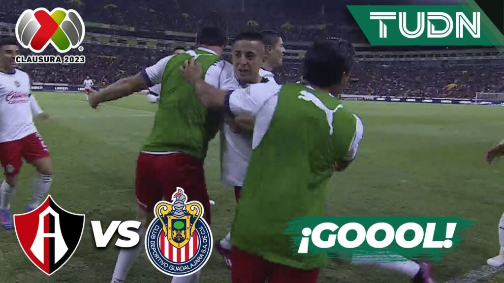 ¡GOOL de vestidor! ¡GOOL del ‘Piojo’! | Atlas 0-1 Chivas | CL2023 Liga Mx - J13 | TUDN