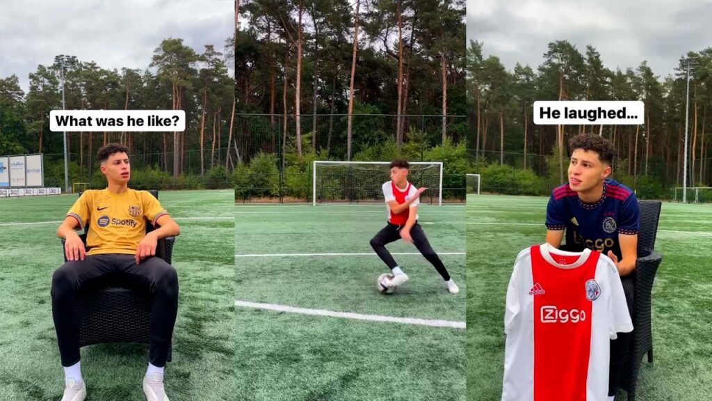 Frenkie de Jong🇳🇱 at Ajax was so good😭 #Shorts #Ajax #Barcelona