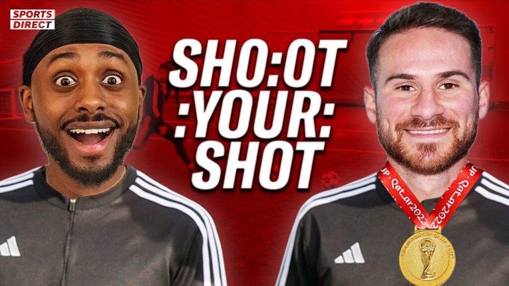 YouTuber v World Cup Winner | ft Alexis Mac Allister, Sharky & SV2 | Shoot Your Shot EP1