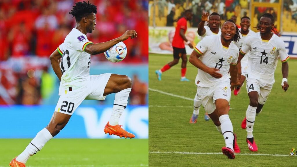 KUDUS MOHAMMED & ANTOINE SEMENYO’S SUPER TOUCHES|SKILLS|DRIBBLES & GOALS AGAINST ANGOLA