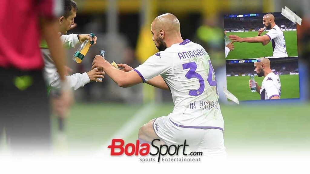Viral Momen Buka Puasa Ekspres Sofyan Amrabat di Laga Inter vs Fiorentina