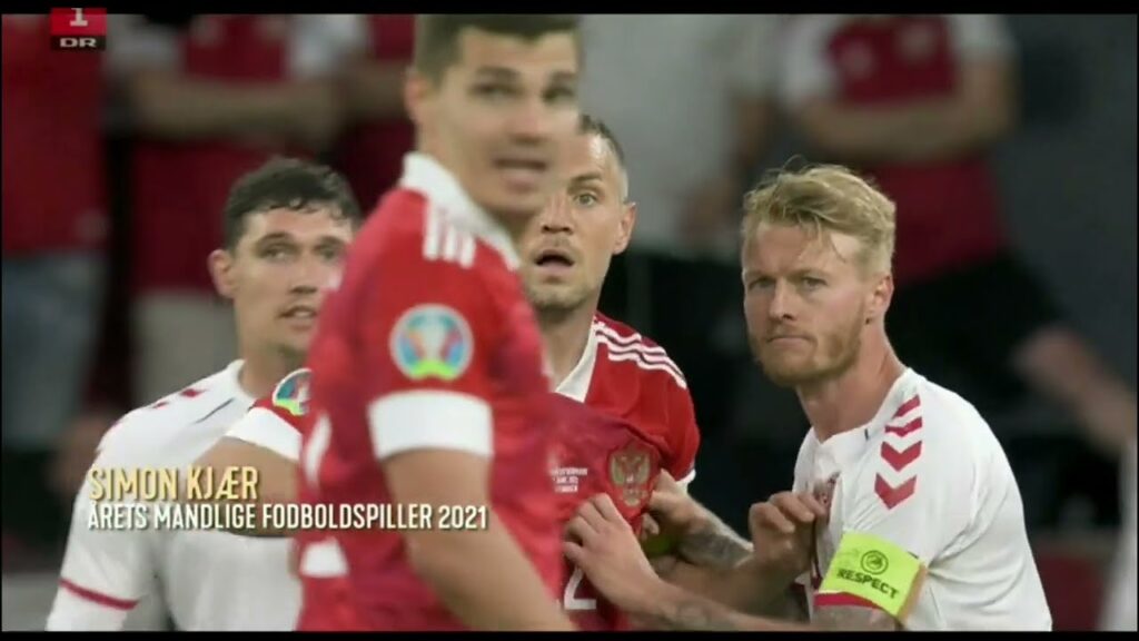 Simon Kjær Denmark's Football Player of the Year 2021 - Årets Mandlige Fodboldspiller