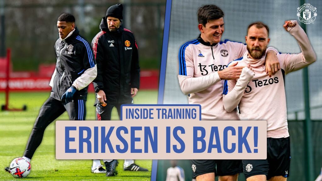 Eriksen Is BACK For The Weekend! 🙌 | INSIDE TRAINING 👀