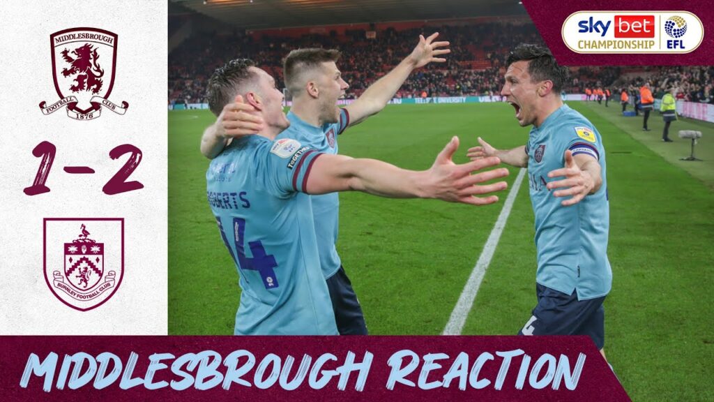 Roberts & Cork React To Promotion! | REACTION | Middlesbrough 1-2 Burnley
