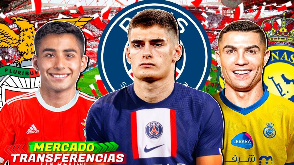 10 TRANSFERENCIAS CONFIRMADAS | RUMORES 22/23! RONALDO AL-NASSR , ANTONIO SILVA PSG , LUCAS BENFICA
