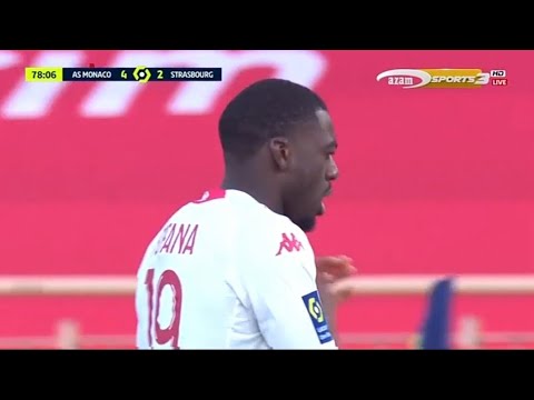 Youssouf Fofana Red Card vs Strasbourg !  Highlights -2023 HD