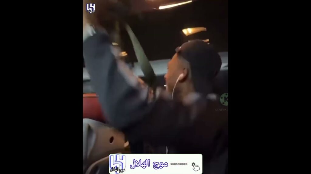 فرحة محمد كنو بعد التأهل للنهائي 😂😂😂💙💙💙