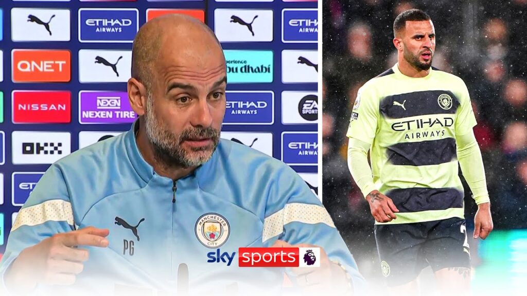 "He cannot do it" 👀 | Guardiola on Walker adapting to inverted fullback role in new formation