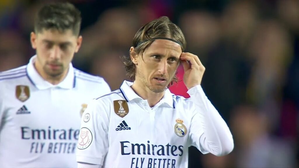 Luka Modric Amazing Performance vs Barcelona ( Copa Del Ray )