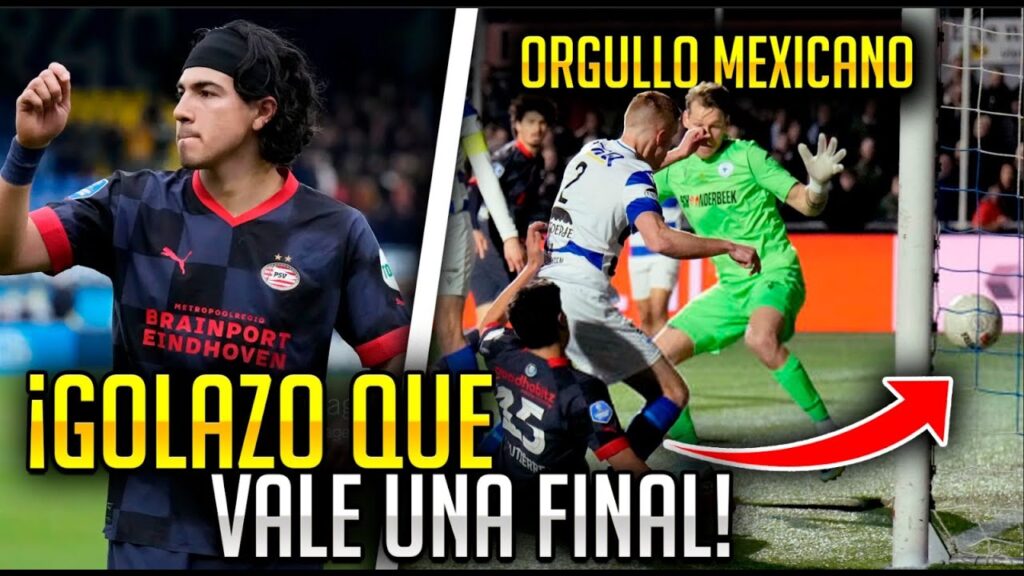 ¡GOLAAAZOO SALVADOR! Erick Gutiérrez METE AL PSV a la Final en Holanda | ESPERA A SANTIAGO GIMÉNEZ