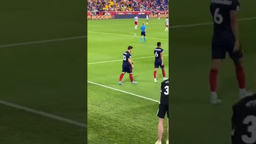 Meeting Xherdan Shaqiri at Red Bull Arena! 🤩 #shaqiri #chicagofire #shorts