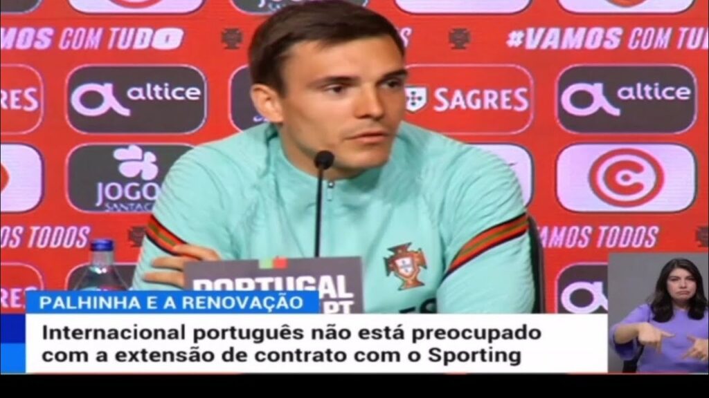 João Palhinha realizado com a época que está a fazer e a chamada à Selecção Nacional 🟢⚪