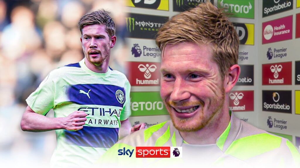 Kevin De Bruyne reacts to getting his 100th Premier League assist! 🔥