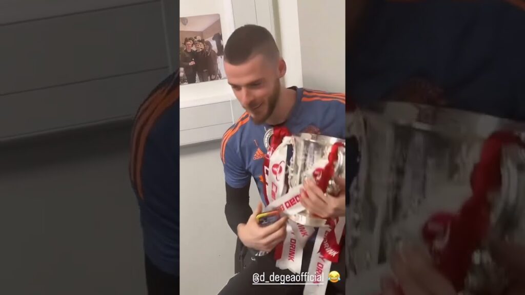 Bruno Fernandes has had enough of David de Gea 😂 (via brunofernandes8/IG) #shorts